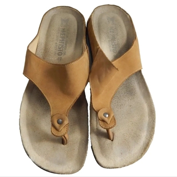 Mephisto Agacia Thong Sandals Flip Flops - Picture 1 of 6